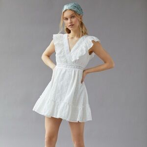 NWT Urban Outfitters White Lace Mini Dress